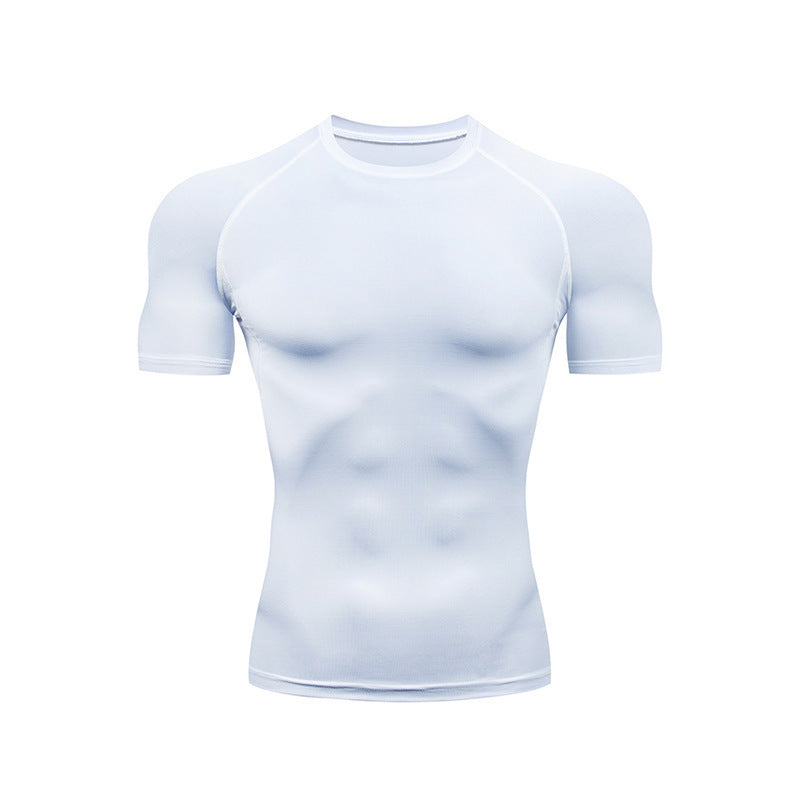 Mens Long Sleeve Fitness Compression Shirt