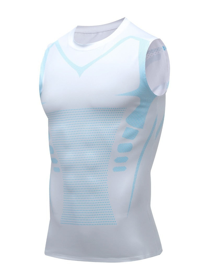 Mens Compression Fitness Vest
