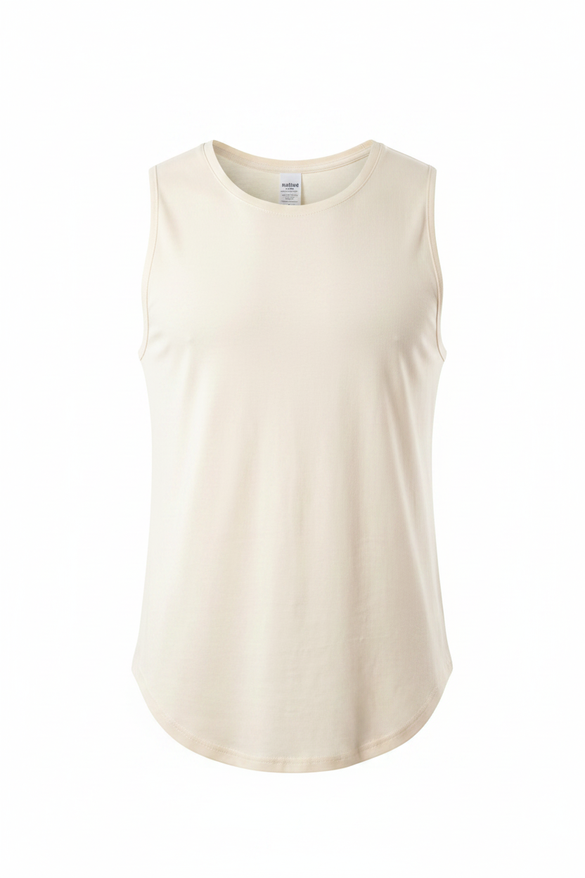 Plain Shirt Sleeveless