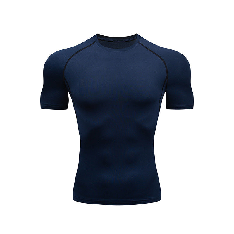 Mens Long Sleeve Fitness Compression Shirt
