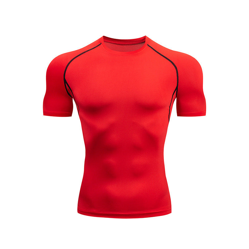 Mens Long Sleeve Fitness Compression Shirt