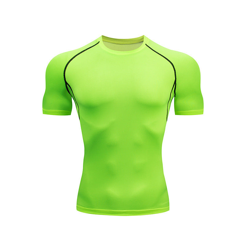 Mens Long Sleeve Fitness Compression Shirt