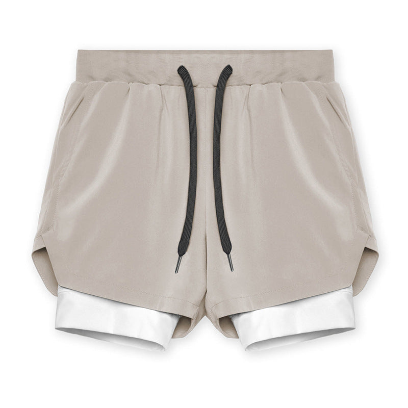 Fitness Shorts Double-Layer