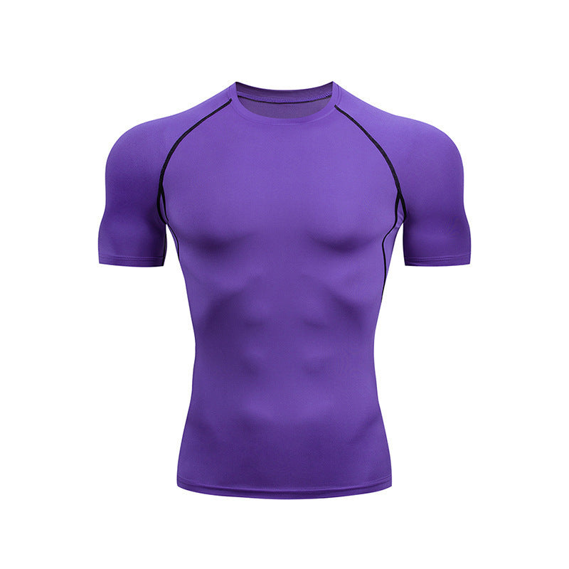 Mens Long Sleeve Fitness Compression Shirt