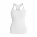 Tank top blanco sin modelo